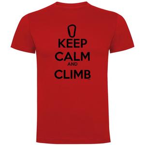 Футболка Kruskis Keep Calm And Climb, красный