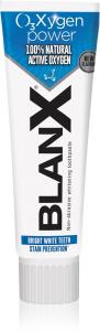 Зубная паста O3X - органическая зубная паста для бережного отбеливания зубов и защиты эмали. Blanx, 75 мл