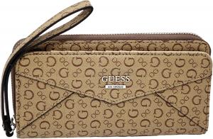Кошелек-клатч GUESS Factory Hartland Signature Print Slim