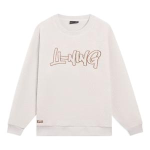 Спортивная толстовка Li-Ning Anything Is Possible Graphic Sweatshirt 'Grey' AWDSG93-3, серый
