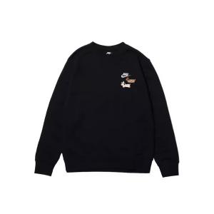 Чёрная толстовка Nike мужская