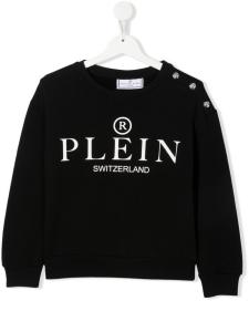 Philipp Plein толстовка Plush с логотипом, черный