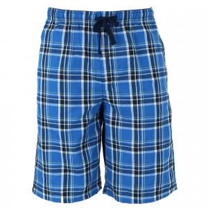Мужские пижамные шорты из хлопка для больших и высоких размеров Hanes, цвет galapagos blue