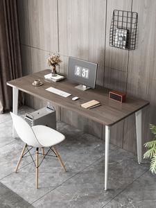 Компьютерный стол Naijia 120x80x74 см, домашний простой офисный стол, игровой стол для учебы в маленькой спальне, письменный стол для студентов, белая рама + античный дуб [усиленный]