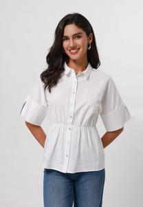 Блуза Anna Field Button-down blouse, White
