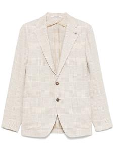 Tagliatore пиджак с брошью, нейтральный