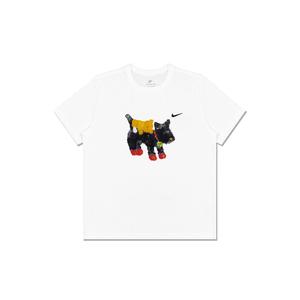 Nike Футболка Swoosh мужская белая