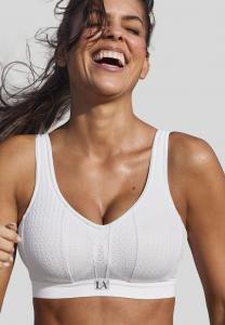 Бюстгальтер LASCANA Active High support sports bra, Weiß/White