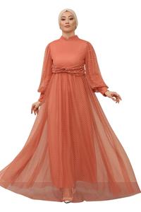 Вечернее платье MODAMIHRAM, оранжевый