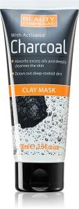 Угольная маска для глубокого очищения лица с активированным углем Beauty Formulas, 100 мл