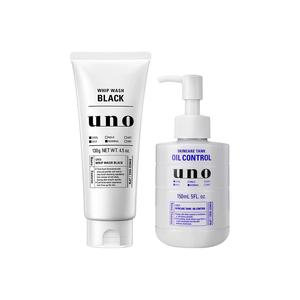 Молочко для мягкого контроля жирности очищающее наборы для ухода очищение и подтягивание 130г+160мл Uno