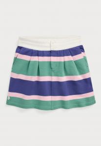 Юбка-колокол STRIPED COTTON TERRY RUGBY SKIRT Polo Ralph Lauren, мультиколор