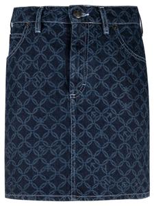 Charles Jeffrey Loverboy жаккардовая юбка, синий