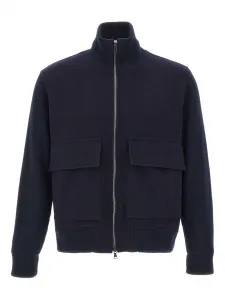 Куртка с трикотажными рукавами Paul & Shark, синий