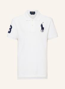 Рубашка-Поло узкого кроя из пике Polo Ralph Lauren, белый