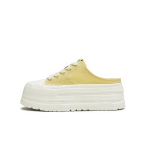 Женские тапочки с закрытым носком, износостойкие, противоскользящие Teenmix, желтый