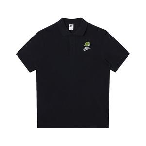 Nike Спортивная поло мужская black