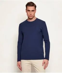 Футболка с длинным рукавом TChark regular fit Boss Orange, темно-синий