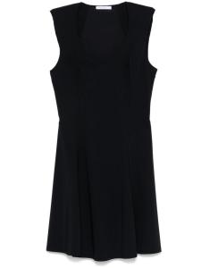 Расклешенное платье мини Patrizia Pepe, черный