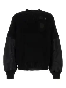 Свитер Gonz с несколькими нашивками SACAI