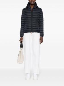 Save The Duck пуховик с нашивкой-логотипом, черный