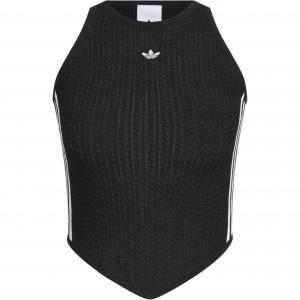 Новая майка-борцовка SS25 для женщин Adidas Originals, черный