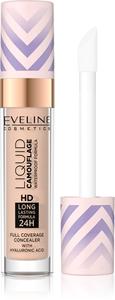 Водонепроницаемый консилер с гиалуроновой кислотой Eveline Cosmetics Liquid Camouflage, 2.5 7,5 ml
