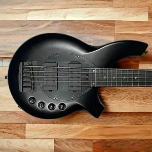 Басс гитара Ernie Ball Music Man Bongo 5 HH, Stealth Black with Ebony