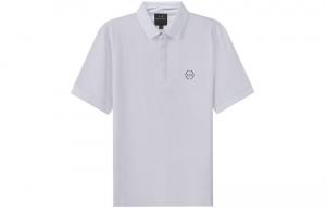 Футболка поло с логотипом ARMANI EXCHANGE, белая