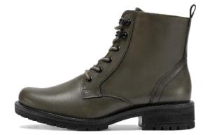 Ботинки женские, теплые серые Ecco