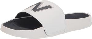 Мужские сандалии New Balance Fresh Foam V1 Slide, белый/синий/темно-синий