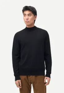 Классический свитер с высоким воротником Gobi Cashmere, Black