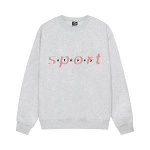 Свитер Stussy Dot Sport Crew, Ash Heather