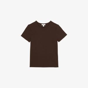 Футболка Reiss Jolie облегающего кроя, коричневый