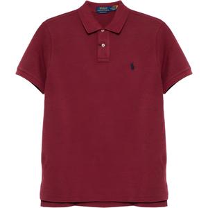 Поло с вышитой лошадкой Polo Pony Polo Ralph Lauren, Burgundy