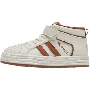 Высокие детские кроссовки для скейтбординга MQD, бежевый