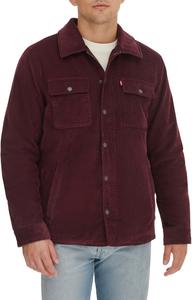Мужская вельветовая куртка-рубашка Levi's, Burgundy Filled