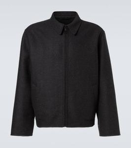 Куртка из шерсти и кашемира dantes The Row, Dark Charcoal