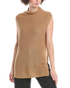 Белла Даль Свитер-жилет с воротником-стойкой Bella Dahl