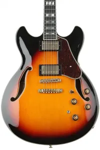Электрогитара Ibanez Artstar AS113 с полузакрытым корпусом - коричневый солнечный всплеск