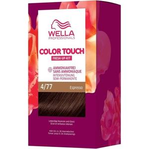 Wella Professionals Color Touch Demi Permanent Hair Paint без аммиака 130 мл 4/77 Эспрессо
