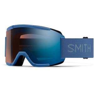 Снежные очки команды Smith, True Blue/ChromaPop Pro Photochromic Blue Mirror