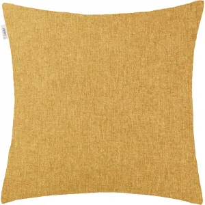 Наволочка Harp Structure, двусторонняя без наполнителя, 1 шт. в стиле фланель Esprit, желто-оранжевый