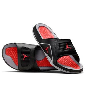 Тапочки гидро 4 ретро слайд Air Jordan, черный