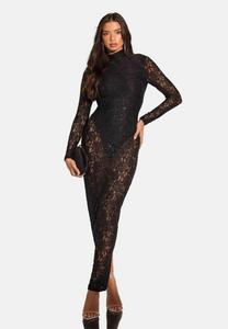 Платье Lipsy SEQUIN SHEER LONG SLEEVE , Black