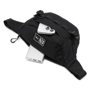 LINING Спортивная поясная сумка через плечо, Black