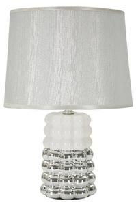 Настольная лампа Mauro Ferretti Lace, белый - керамика - 23 x 33 x 23 см