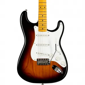 Электрогитара Fender Stratocaster 1954 года, посвященная 70-летию, двухцветный солнечный взрыв