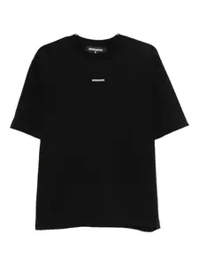 Хлопковая футболка Patrizia Pepe, черный