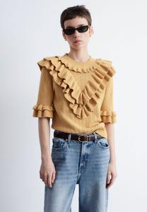 Футболка & other stories RUFFLE, Yellow